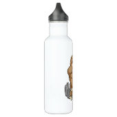Slote in Bodybuilding met Barbell Waterfles (Links)