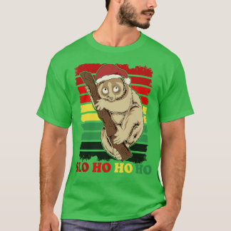Slote Kerstmis Merry Slothmas Slo ho ho T-shirt