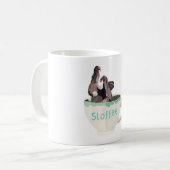 Slote koffie koffiemok (Voorkant links)