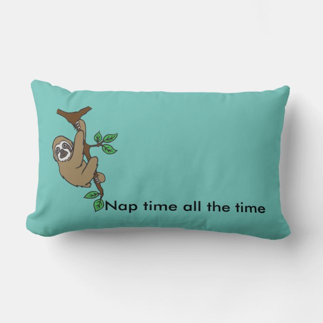 Slote Nap Plush Pillow Kussen (Voorkant)