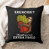 Slote oefening die ik dacht dat je zei: Extra groe Kussen (Deken)