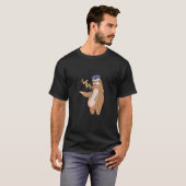 Slote politieman-rechercheur t-shirt (Voorkant volledig)