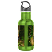 Slote regenwoudwaterflesje waterfles  (Achterkant)