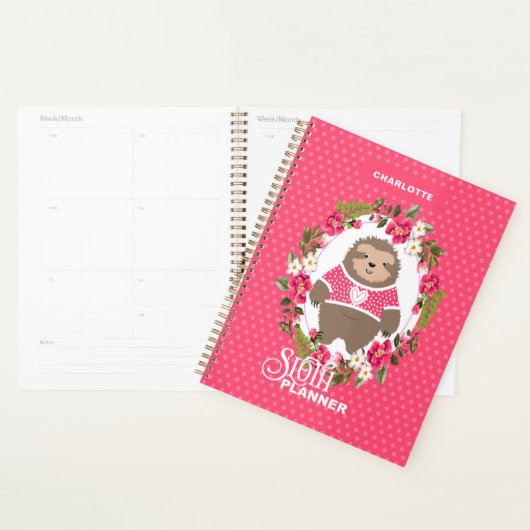 Slote Super Cute Girly | Naam bewerkbaar | Planner (Display)