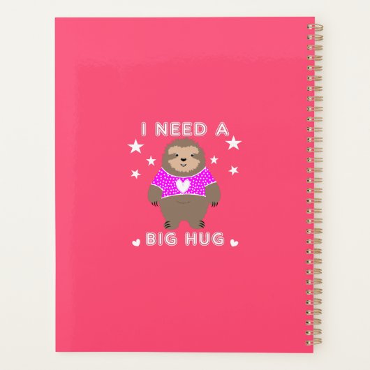Slote Super Cute Girly | Naam bewerkbaar | Planner (Achterkant)