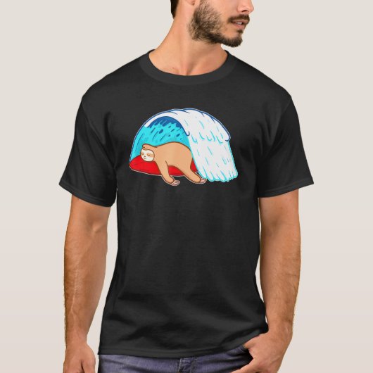 Slote Surf Wave Summer T-shirt (Voorkant)