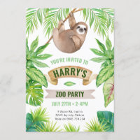 Slote Uitnodiging, Zoo-verjaardag