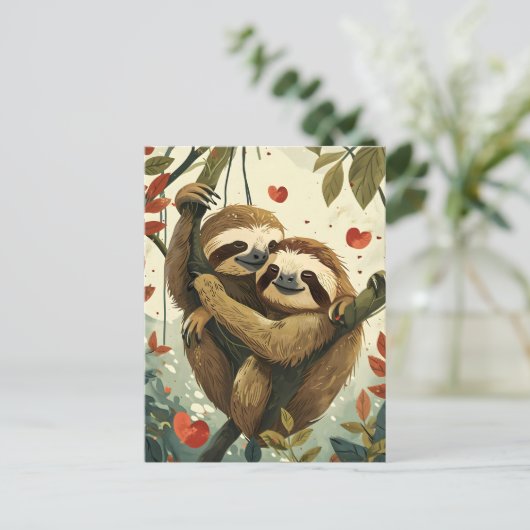 Slote Valentijnsdag Briefkaart (Staand voorkant)