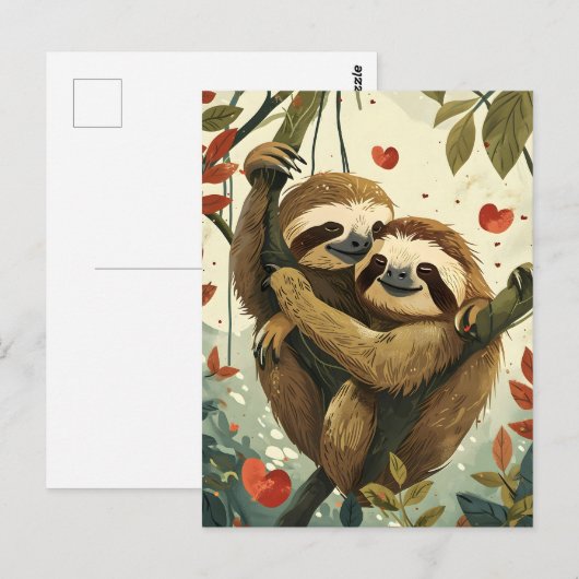 Slote Valentijnsdag Briefkaart (Voorkant / Achterkant)