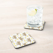 Sloten en Bananas Pattern Bier Onderzetter (Rechterzijde)