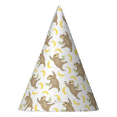 Sloten en Bananas Pattern Feesthoedjes (Links)