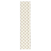 Sloten en Bananas Pattern Korte Tafelloper (Voorkant)