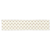 Sloten en Bananas Pattern Korte Tafelloper (Horizontaal)