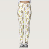Sloten en Bananas Pattern Leggings (Voorkant)