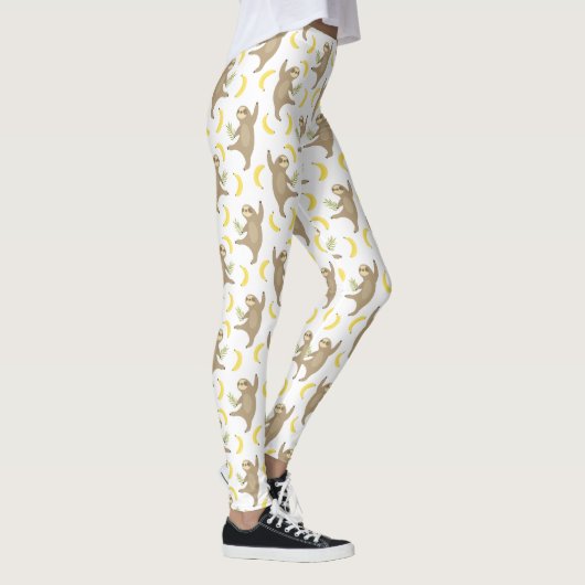 Sloten en Bananas Pattern Leggings (Rechts)