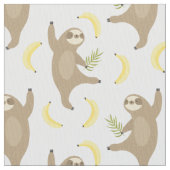 Sloten en Bananas Pattern Stof (Close Up)