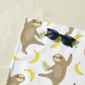 Sloten en Bananas Pattern Strandlaken (In situ)