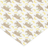 Sloten en Bananas Pattern Tafelkleed (Gekanteld)