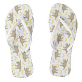 Sloten en Bananas Pattern Teenslippers (Voetbed)