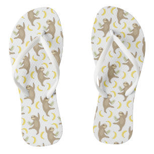 Sloten en Bananas Pattern Teenslippers