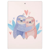 Sloten in liefde klembord (Achterkant)