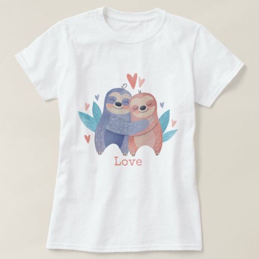 Sloten in liefde t-shirt (Design voorkant)