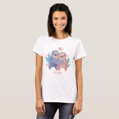 Sloten in liefde t-shirt (Voorkant volledig)