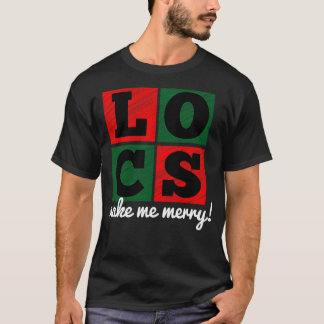 Sloten maken me vrolijk Kerstmis T-shirt