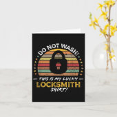 Slotenmaker Grappig Quote, Lock Picker Graphic Kaart (Gele Bloem)