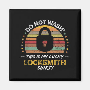 Slotenmaker Grappig Quote, Lock Picker Graphic Magneet