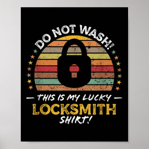 Slotenmaker Grappig Quote, Lock Picker Graphic Poster