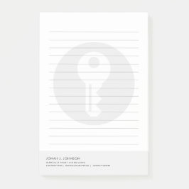 Slotenmaker & Maker Aanpasbare Gelinieerde Post-it® Notes