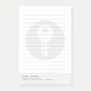 Slotenmaker & Maker Aanpasbare Gelinieerde Post-it® Notes