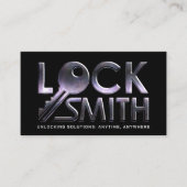 Slotenmaker Services Visitekaartje (Voorkant)