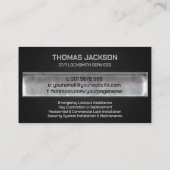 Slotenmaker Visitekaartje (Achterkant)