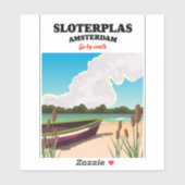 Sloterplas Amsterdam Sticker (Vel)