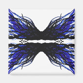 Sloth Abstract 7 Deadly Sins Alcohol Ink Art Magneet (Voorkant)