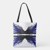 Sloth Abstract 7 Deadly Sins Alcohol Ink Art Tote Bag (Achterkant)