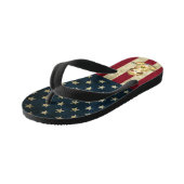 Sloth American Peace Kinder Teenslippers (Schuin)
