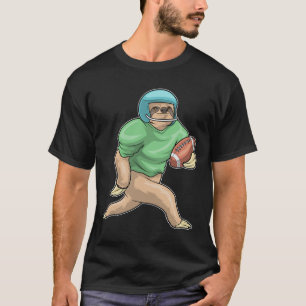 Sloth Amerikaans Football Sport T-shirt