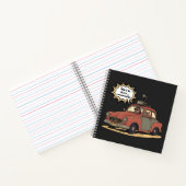 Sloth and Bunny Cartoon Road Trip Adventure Notitieboek (Binnen)