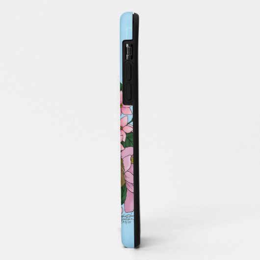 Sloth and Flowers Case-Mate iPhone Case (Achterkant/links)
