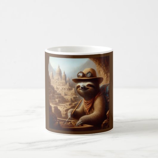 Sloth Archeologist Koffiemok (Center)