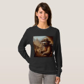 Sloth Archeologist T-shirt (Voorkant volledig)