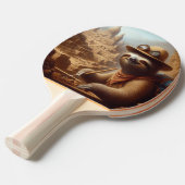 Sloth Archeologist Tafeltennisbatje (Voorkant Gekanteld)