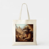 Sloth Archeologist Tote Bag (Achterkant)