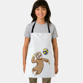 Sloth as Volleyball player with Volleyball Schort (Insitu)