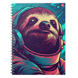 Sloth Astronaut Notitieboek