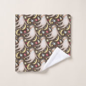 Sloth Astronaut Pattern Bad Handdoek (Wasdoekje)