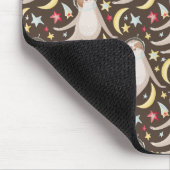 Sloth Astronaut Pattern Muismat (Hoek)